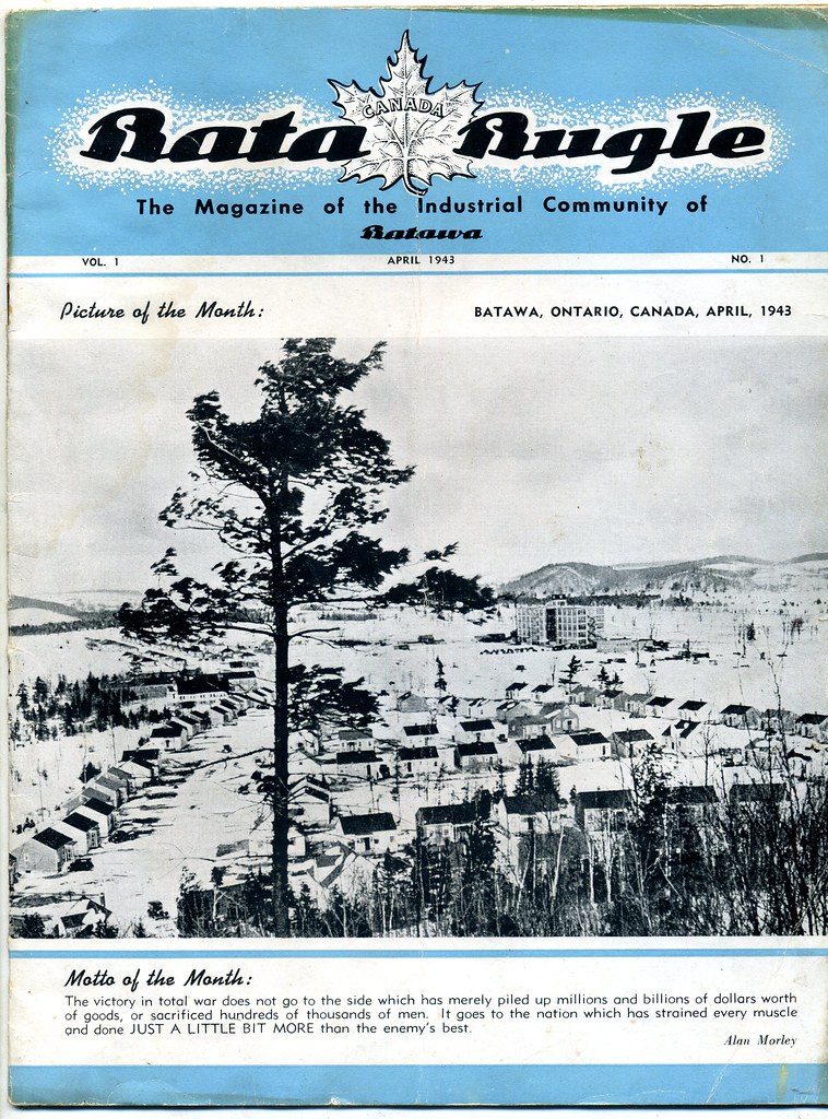 Bata Bugle, Canada (batawa) Issue no 1, 1943 april Flickr