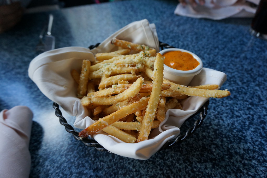Pommes Frites (Garlic Fries) Cafe Orleans at Disneyland Flickr