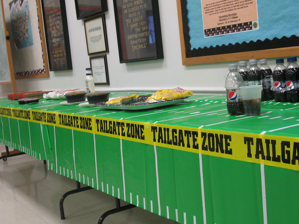 Our "Tailgate Zone" Franklin Park Library Flickr