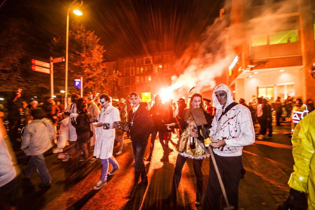 Amsterdam Halloween Parade 2012 A freaky and scary parade … Flickr