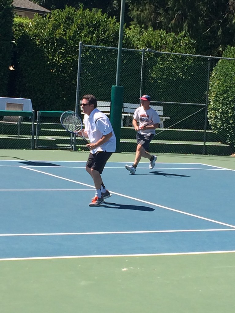 Greenbrook Team Tennis Men's 8.5 match, court 1. Mike O' … Flickr