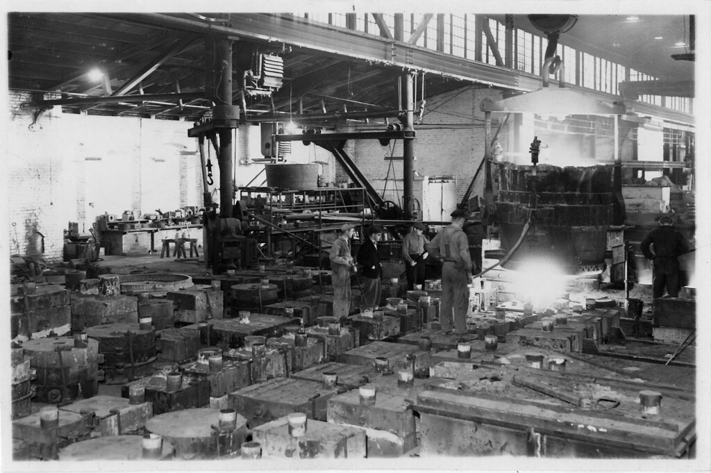 Surahammars Bruk DIG95561 Interiör av gjuteriet, Surahamma… Flickr