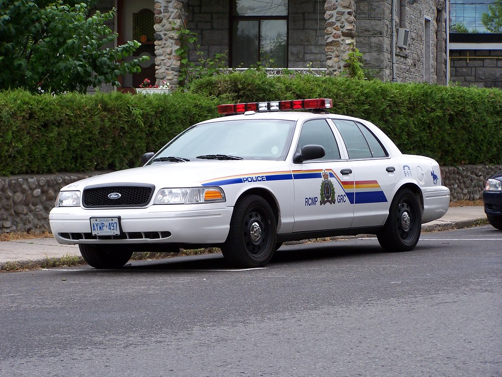 RCMP / GRC Ford Crown Victoria Police car Ottawa, Ontario Canada