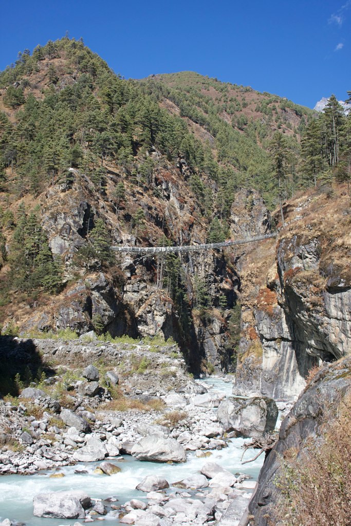 High Rope Bridge Nepal Flickr
