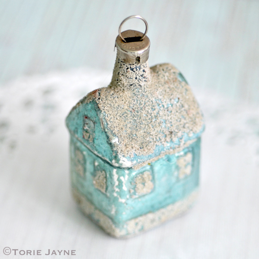 Vintage house ornament Blogged at Torie BlogFac… Flickr