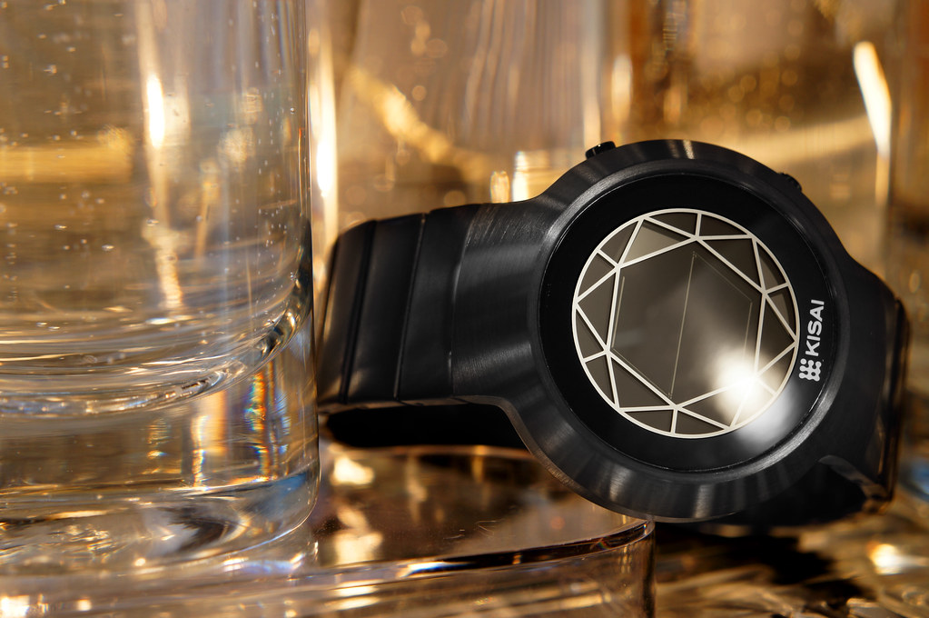 Kisai Polygon Geometric LCD Watch Design from Tokyoflash J
