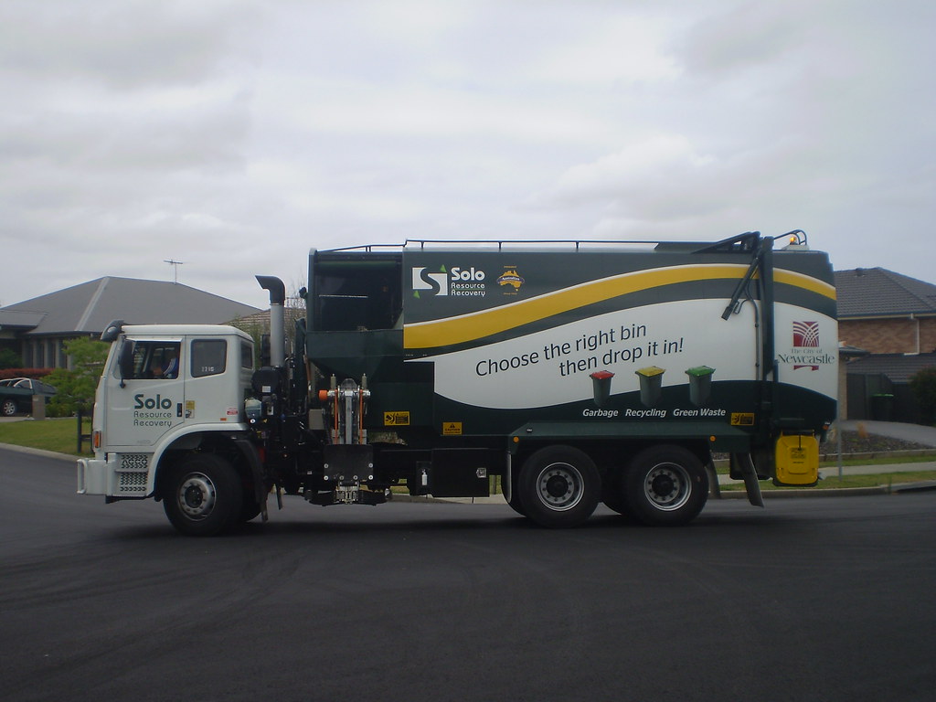 Newcastle Recycling This is one of the new recycling truck… Flickr
