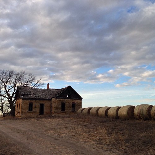Russell County, Ks. Limestone Homestead of yester/year. iP… Flickr
