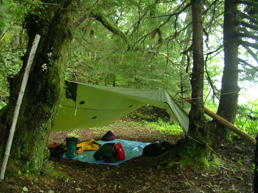 All sizes Tarp camp shelter Flickr Photo Sharing!
