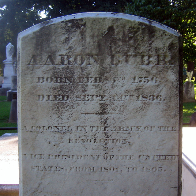 Princeton Cemetery Princeton, NJ AARON BURR, JR. (1756… Flickr