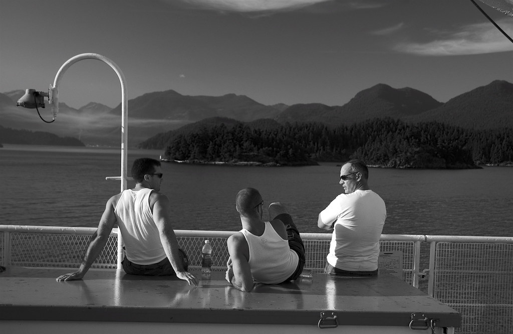 On the ferry from Horseshoe Bay to Langdale, BC. The smok… Flickr