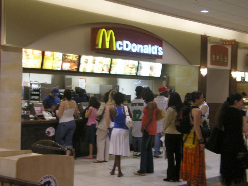 Food Court McDonald's restaurants in Montreal's "Underground City" 2