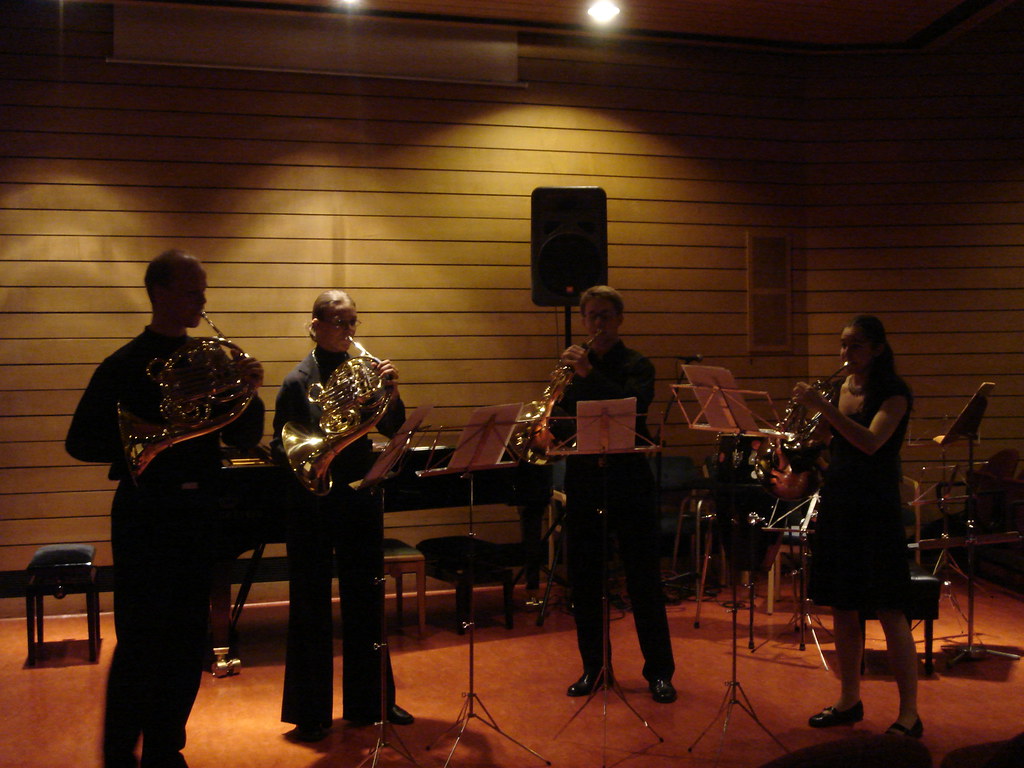 French Horn quartet a photo on Flickriver