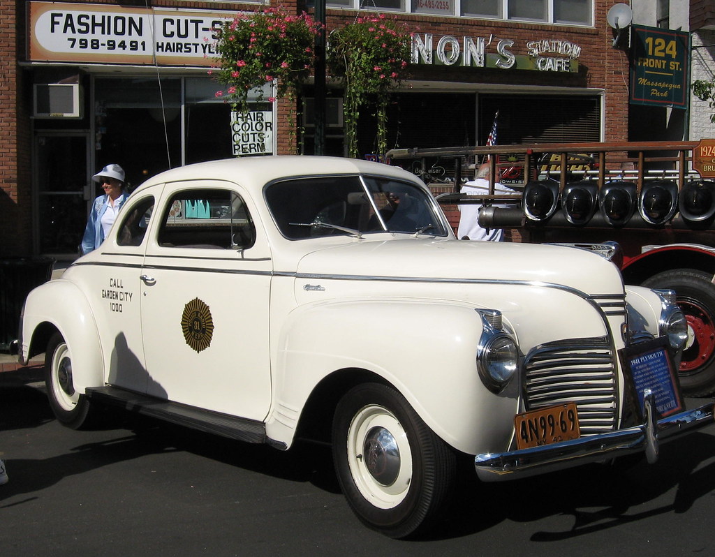 Massapequa Park, Nassau County Police Car This 1941 Plymou… Flickr