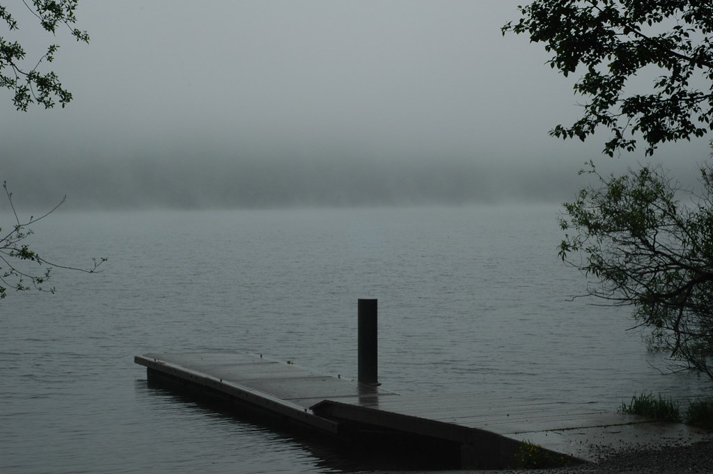 Dock in the Rain Another lovely Bellingham day. Some peopl… Flickr