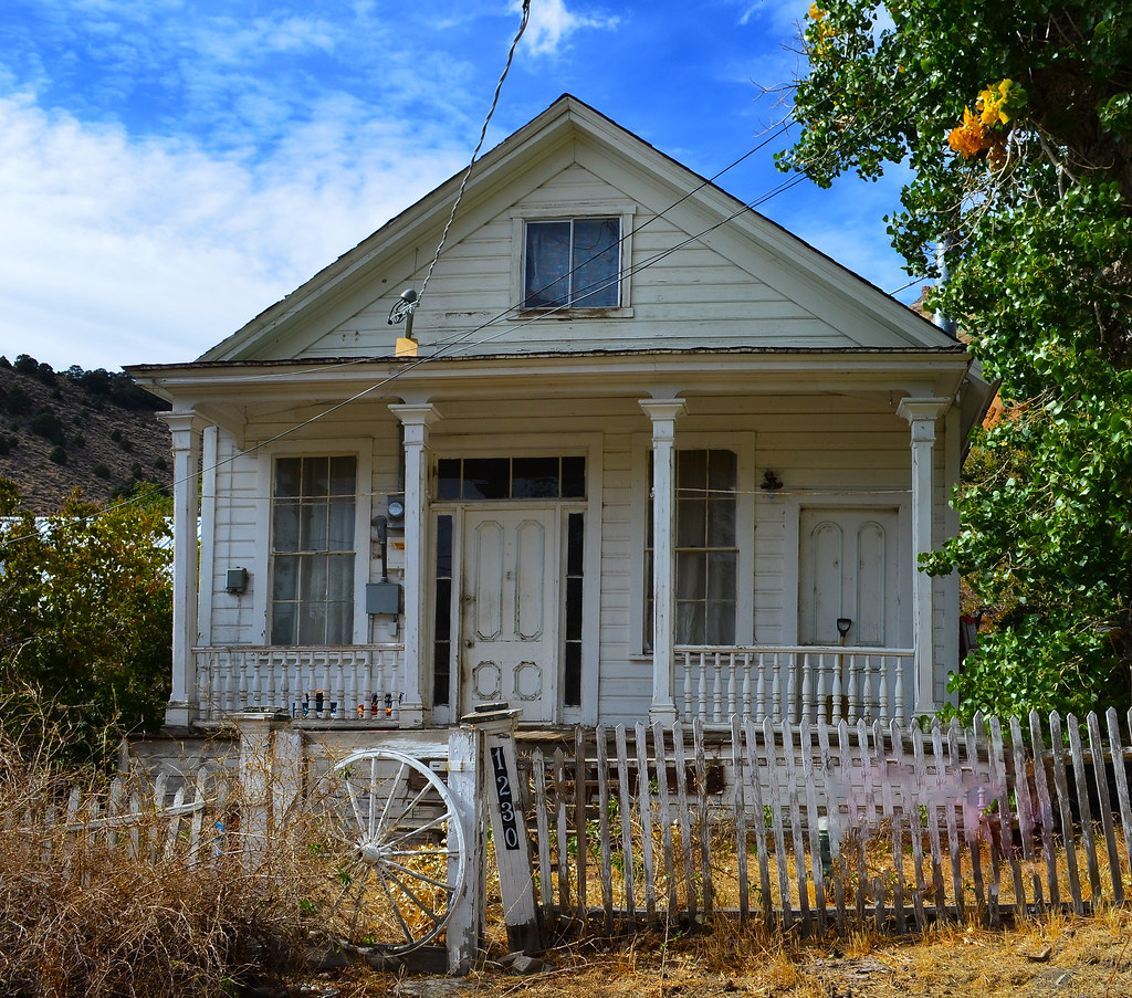 Gold Hill, NV 3rd House on the Hairpin up the grade betwee… Flickr