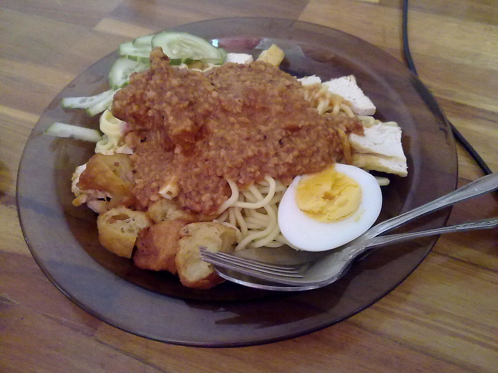 Mee Rojak BAHAN KUAH KACANG 2 sudu makan Cili