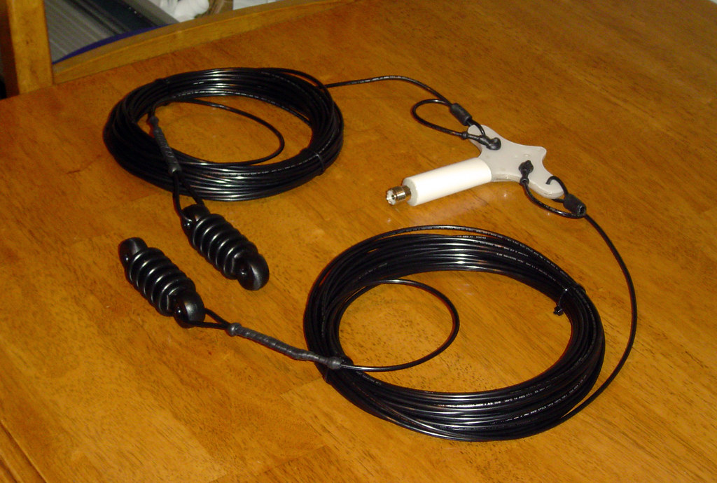 2W0DAA Resonant 80 mtr Dipole Antenna / Aerial Home Made Flickr