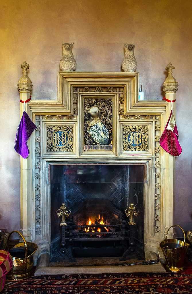 fireplace A fireplace at Chirk Castle North wales orrellsphoto Flickr
