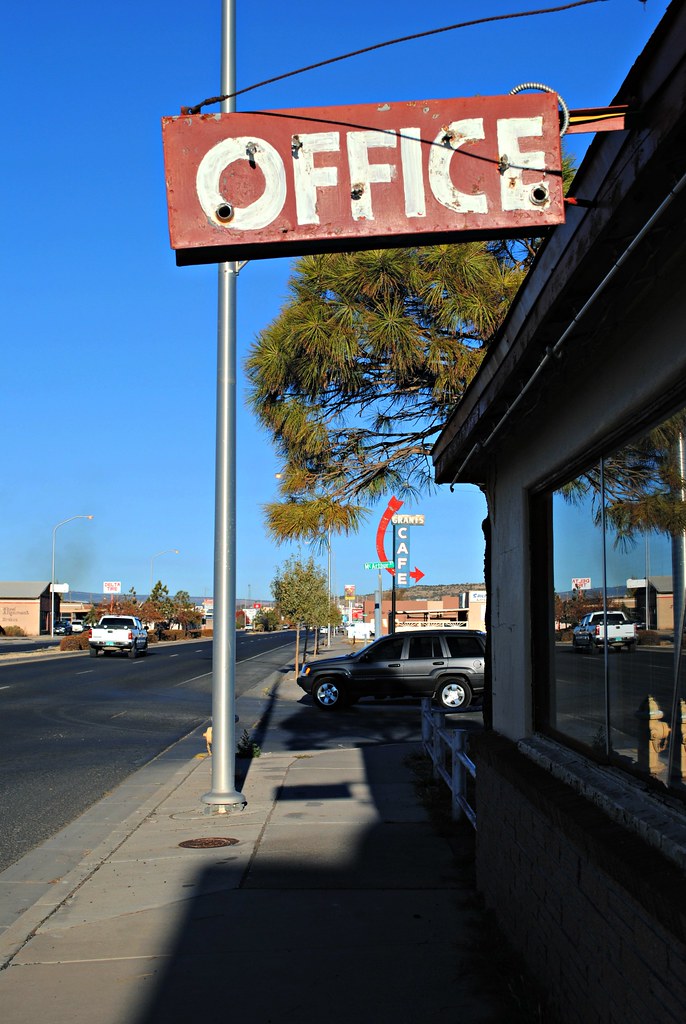Motel office, Grants New Mexico. Cragin Spring Flickr