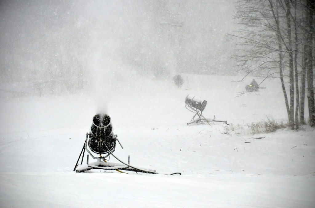 Natural snow and Boyne LowE snow 11.26.12 BOYNE Michigan Flickr