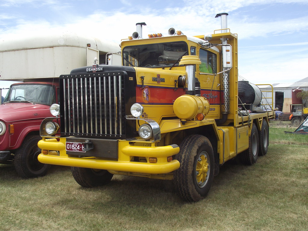 1975 Oshkosh Truck Rare 1975 Oshkosh Truck that was at the… Flickr