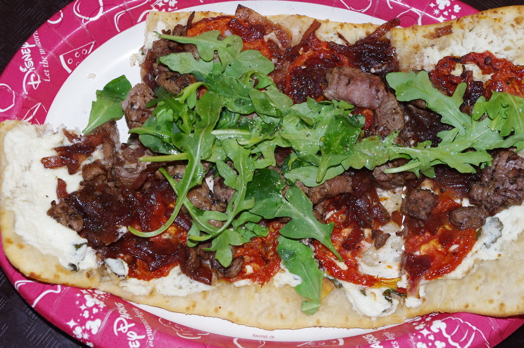 IMGP2479 Marinated Beef Flatbread with oven roasted toma… Flickr