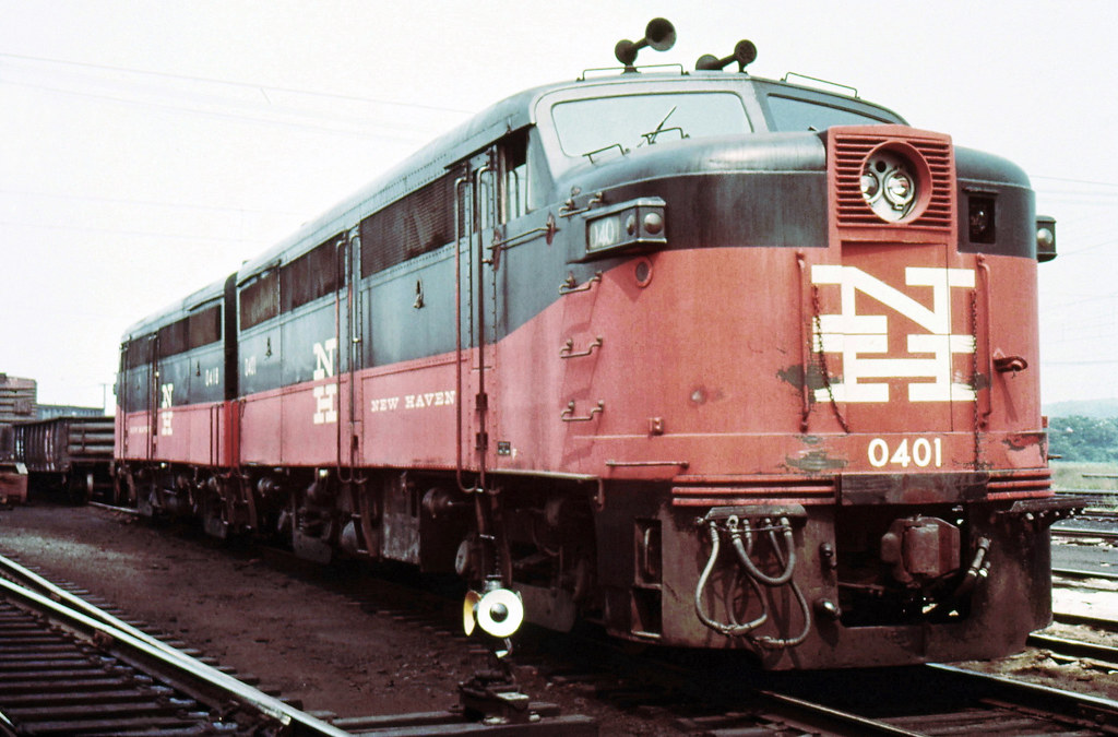 New Haven Railroad DER2a ALCO FA1 0401 alon… Flickr
