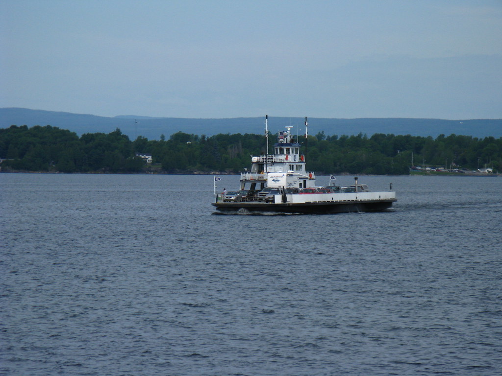 Lake Champlain Ferry Operating between Grand Isle, Vermont… Flickr