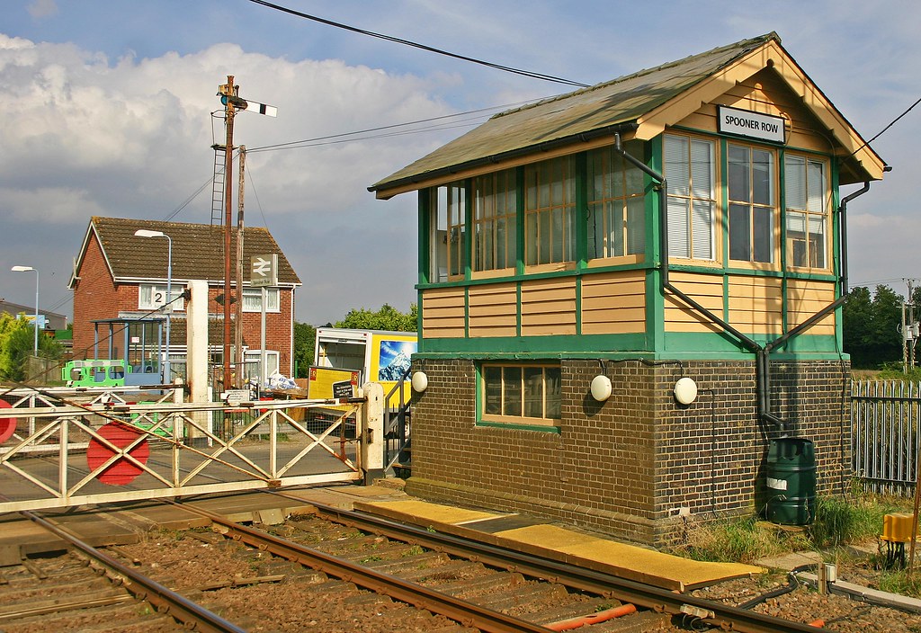 Spooner Row 3 Spooner Row Signal box viewed on Thursday 9t… Flickr