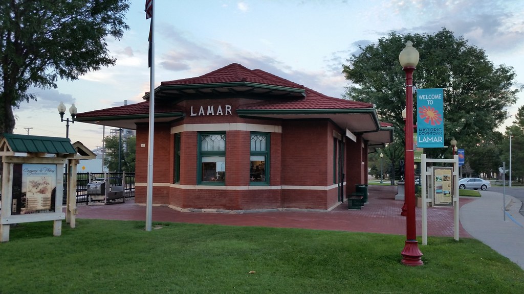 Lamar Station Former AT&SF passenger station in Lamar CO, … Flickr