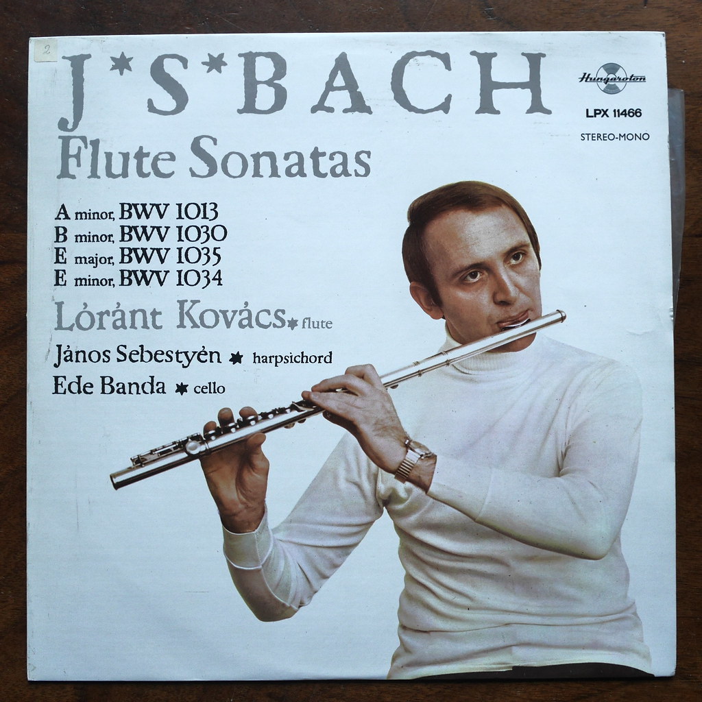 Bach Flute Sonatas BWV 1013, BWV 1030, BWV 10341035 Lorant Kovacs