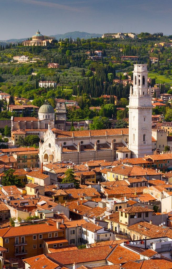Christian Verona The view of Verona's grand Il Dumo and th… Flickr