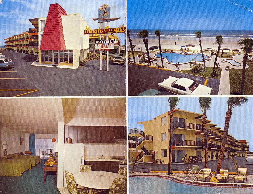 Magic Carpet Motel Daytona Beach FL 2601 So. Atlantic Aven… Flickr