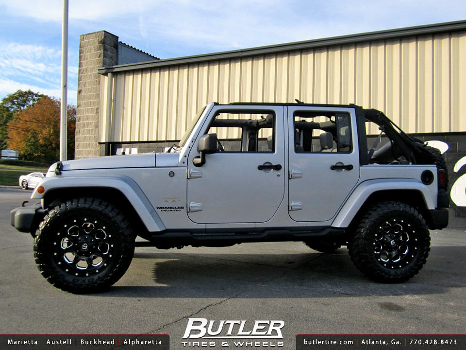 Jeep Wrangler with 18in Fuel Boost Offroad Wheels a photo on Flickriver