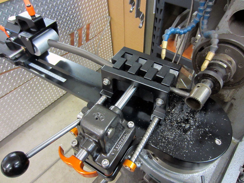 Horizontal Main Tube Mitering System Being Used To Miter T… Flickr