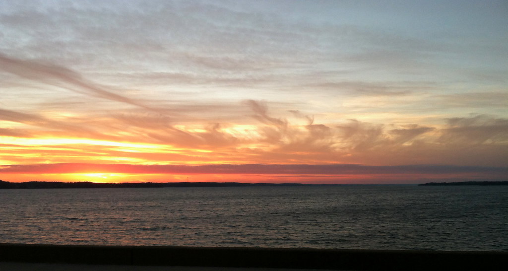 Sunrise on the Lake Gilbertsville Ky. Charles Flickr