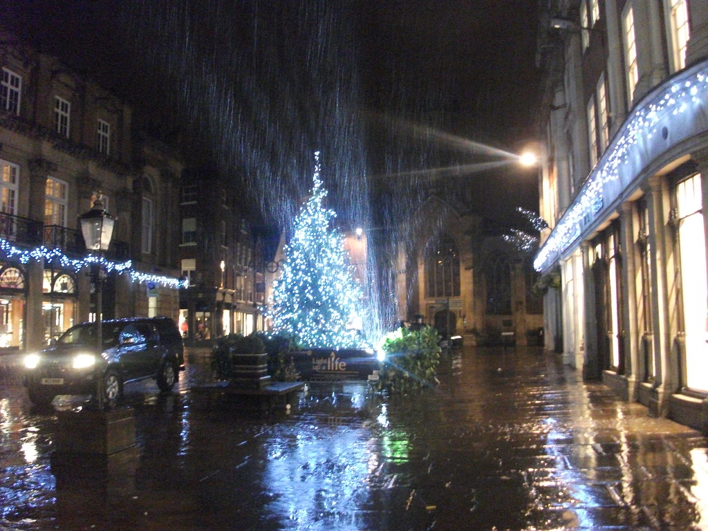 CHRISTMAS TREE YORK 22nd NOVEMBER 2012 Slightly wet CARL SPENCER Flickr