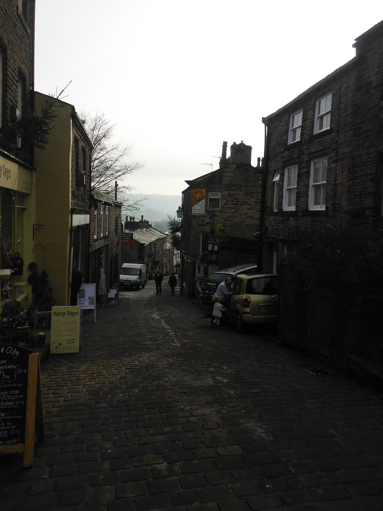 Haworth Main Street StaircaseInTheDark Flickr