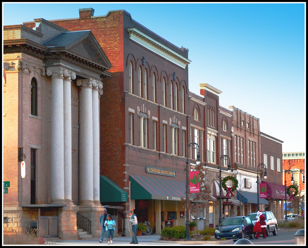 Downtown, Statesville NC, Iredell County These are scenes … Flickr