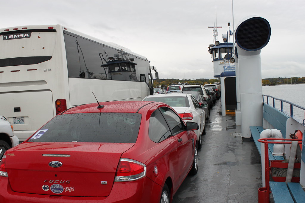 Port Kent, NY to Burlington, VT Ferry Aboard the ferry! We… Flickr