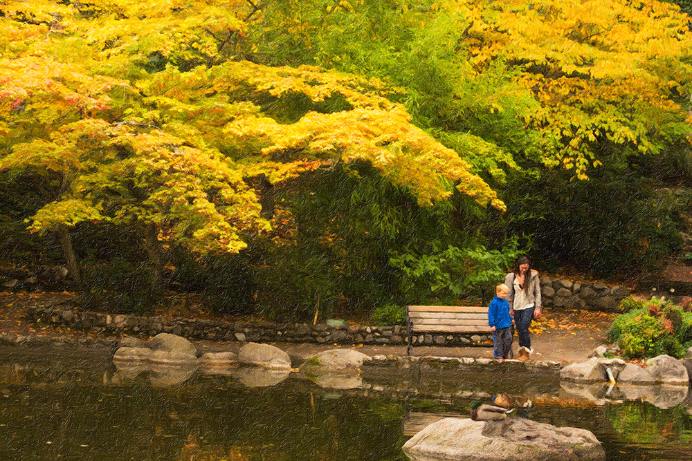 At the Mallard Pond Ken Marks Flickr