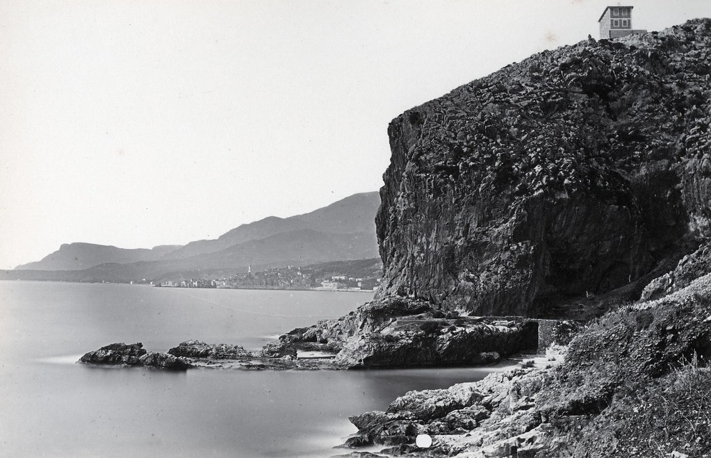 LouisAlphonse Davanne Le Grand Rochers, Menton, France,… Flickr