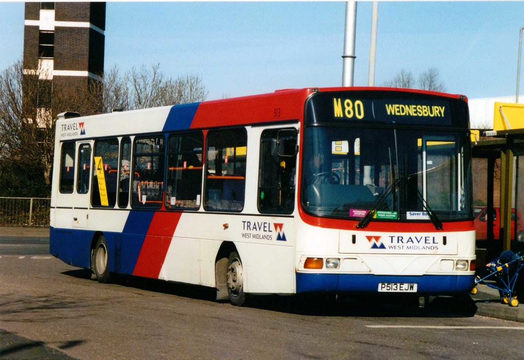 513 P513 EJW Wednesbury bus station. JE1791 photos Flickr