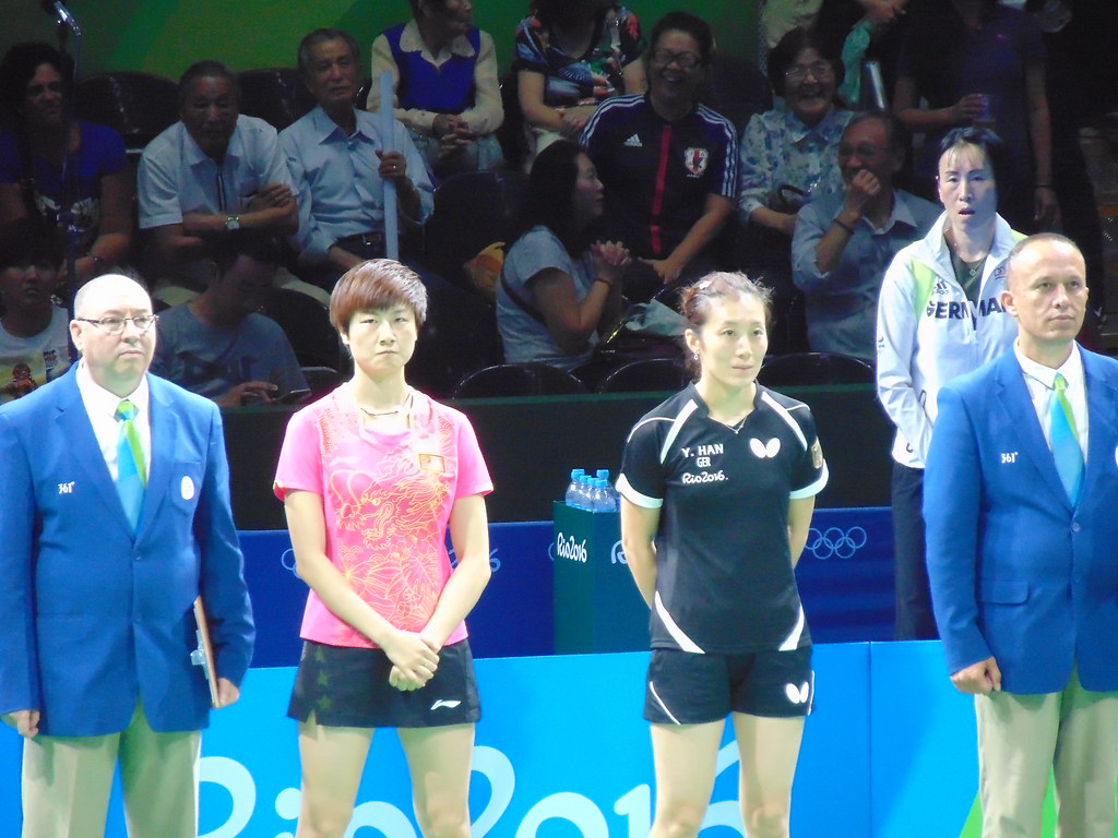 Rio 2016 Women's table tennis quarter finals Sander van Ginkel Flickr