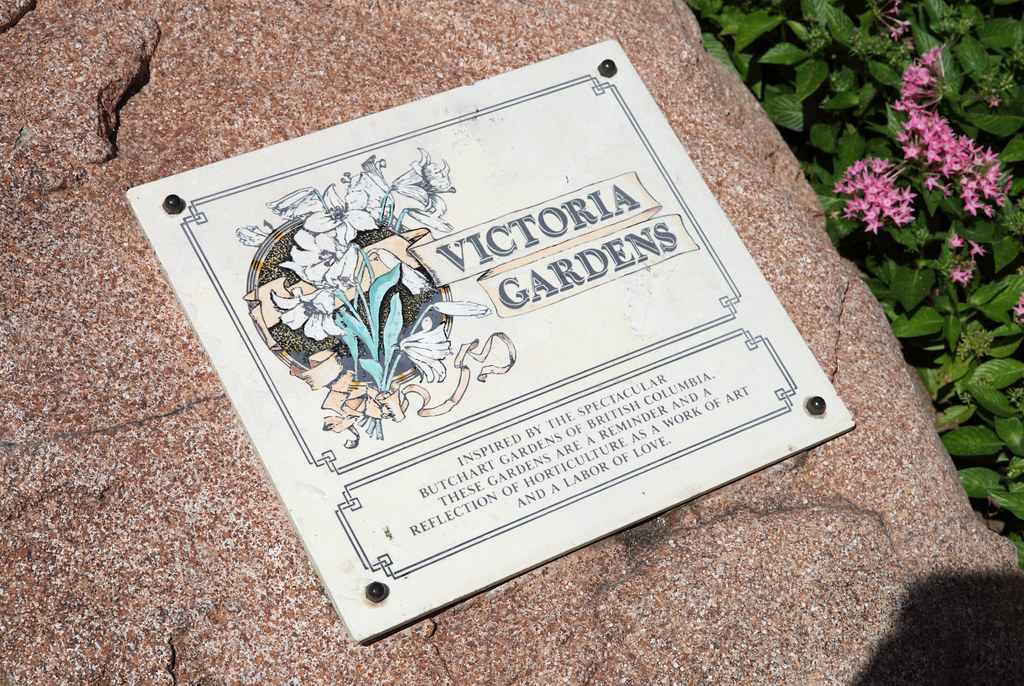 Victoria Gardens The Victoria Gardens sign at Canada Pavil… Flickr