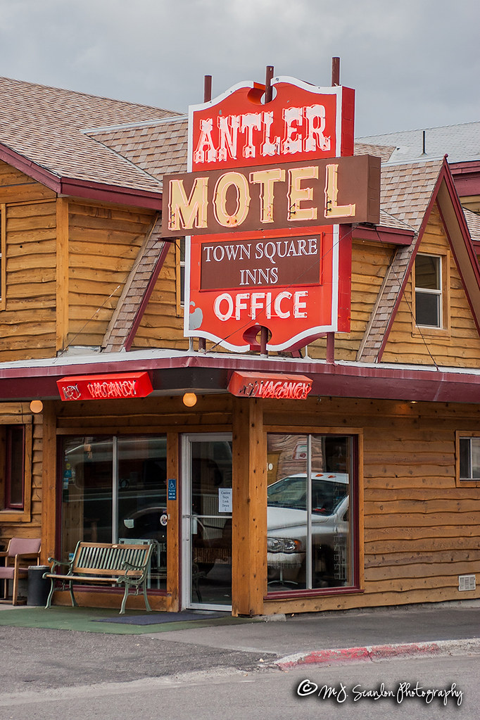 Jackson, Wyoming Antler Motel Jackson, Wyoming M.J. Scanlon Flickr