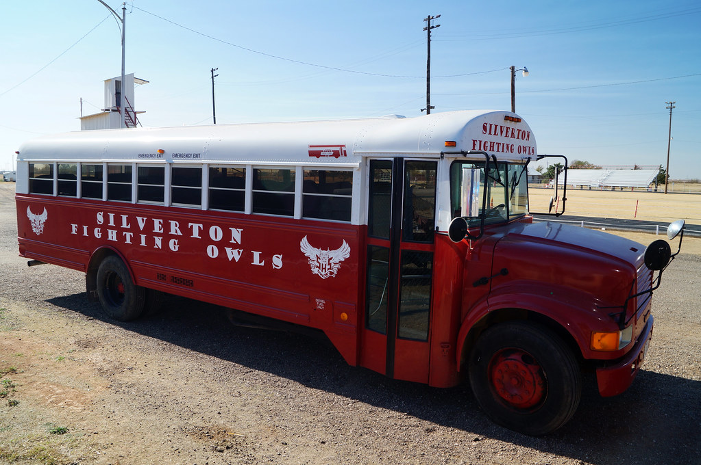 Silverton Owls Thomas IH 3800 One of Silverton ISD's (Silv… Flickr