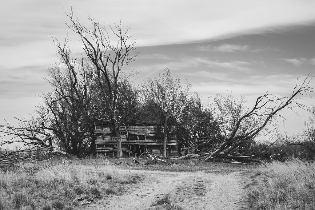 Abandoned House on Hwy 34, North of Carter, OK James Meeks Flickr