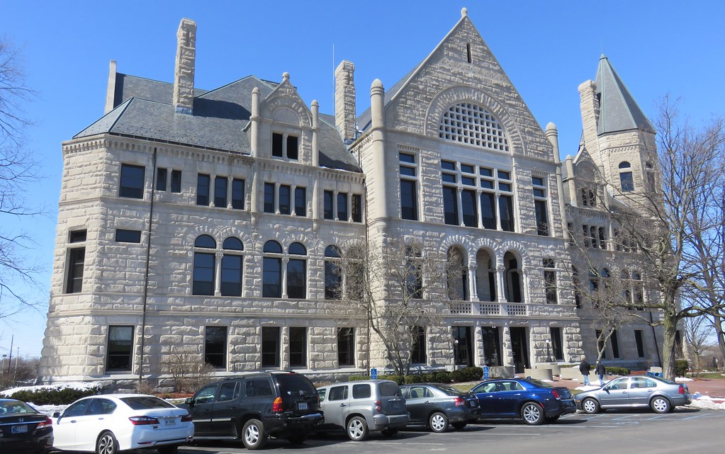 Wayne County Courthouse (Richmond, Indiana) This massive R… Flickr